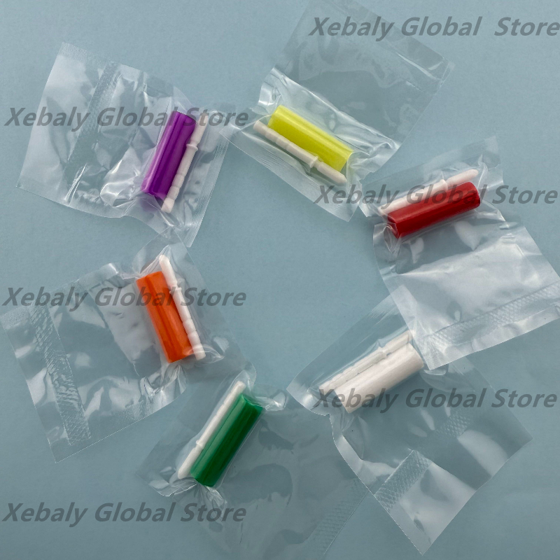 Alignment Stick Set - ชุดอุปกรณ์จัดฟันแบบเคี้ยวได้ 60 ชุด รสผลไม้ ซิลิโคนแท่งสำหรับจัดฟัน แบบยืดหยุ่น