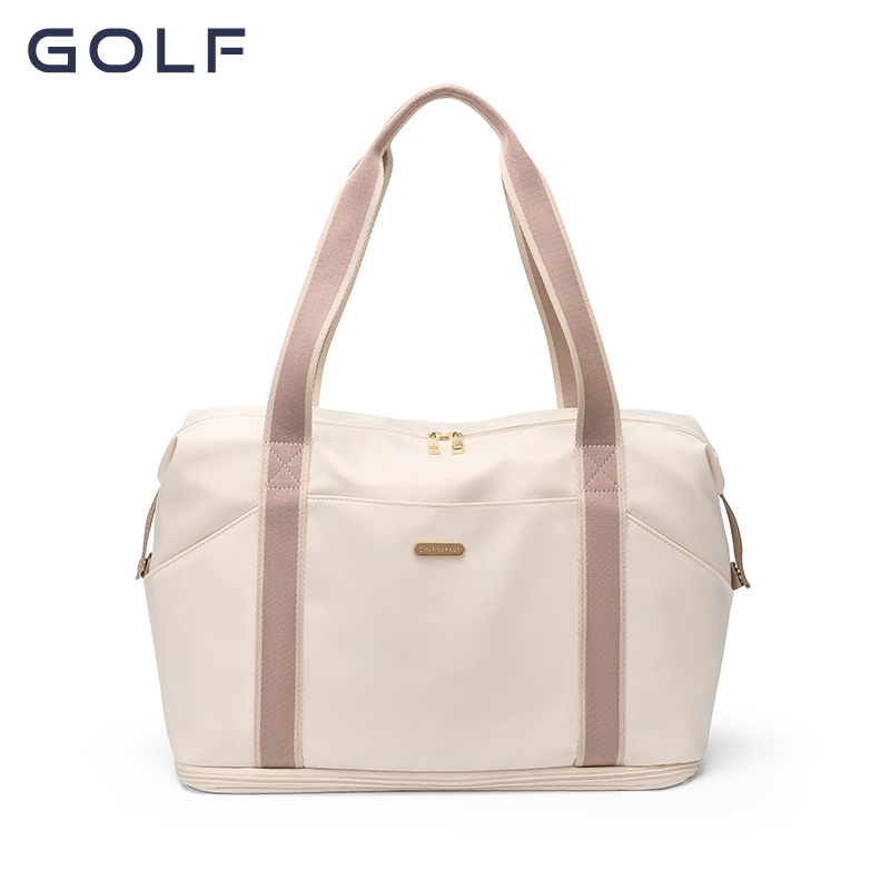 Golf Equipment Stores - GOLF กระเป๋าเดินทางแบบขยายได้สำหรับผู้หญิงกระเป๋าถือแบบสปอร์ตลำลองหลายช่องกระเป๋ายิมน้ำหนักเบาผ้าอ็อกซ์ฟอร์ด