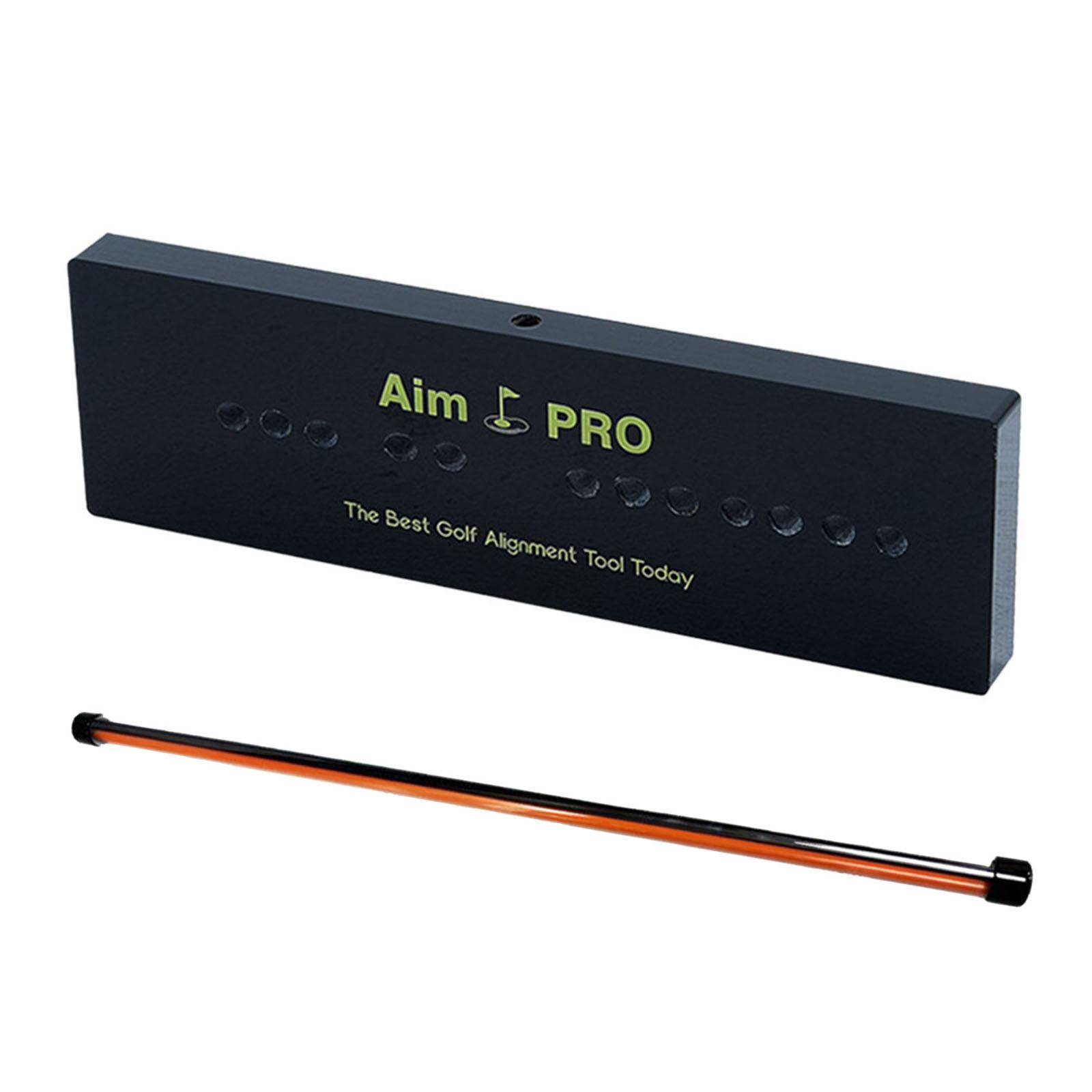 Alignment Stick Set - ชุดไม้ตั้งเส้นแนวกอล์ฟพร้อมที่เก็บ สำหรับฝึกวงสวิงและเส้นทางการตี ของขวัญสำหรับนักกอล์ฟผู้ใหญ่ พร้อมกระเป๋าเก็บอุปกรณ์ฝึกซ้อม
