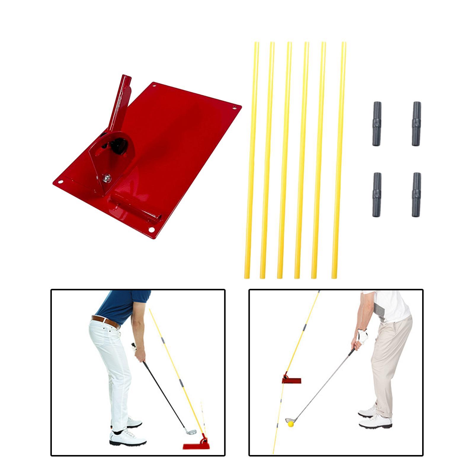 Alignment Stick Set - ชุดอุปกรณ์ยึดไม้กอล์ฟสำหรับฝึกซ้อม อุปกรณ์เสริมสำหรับการฝึกกอล์ฟ ปรับได้