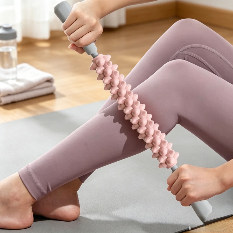 แท่งนวดโยคะแบบลูกกลิ้งสำหรับเน - Alignment Stick Set บทวิจารณ์และราคา