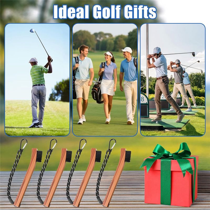 แปรงทำความสะอาดร่องไม้กอล์ฟ 4  - Golf Equipment Indoor บทวิจารณ์และราคา