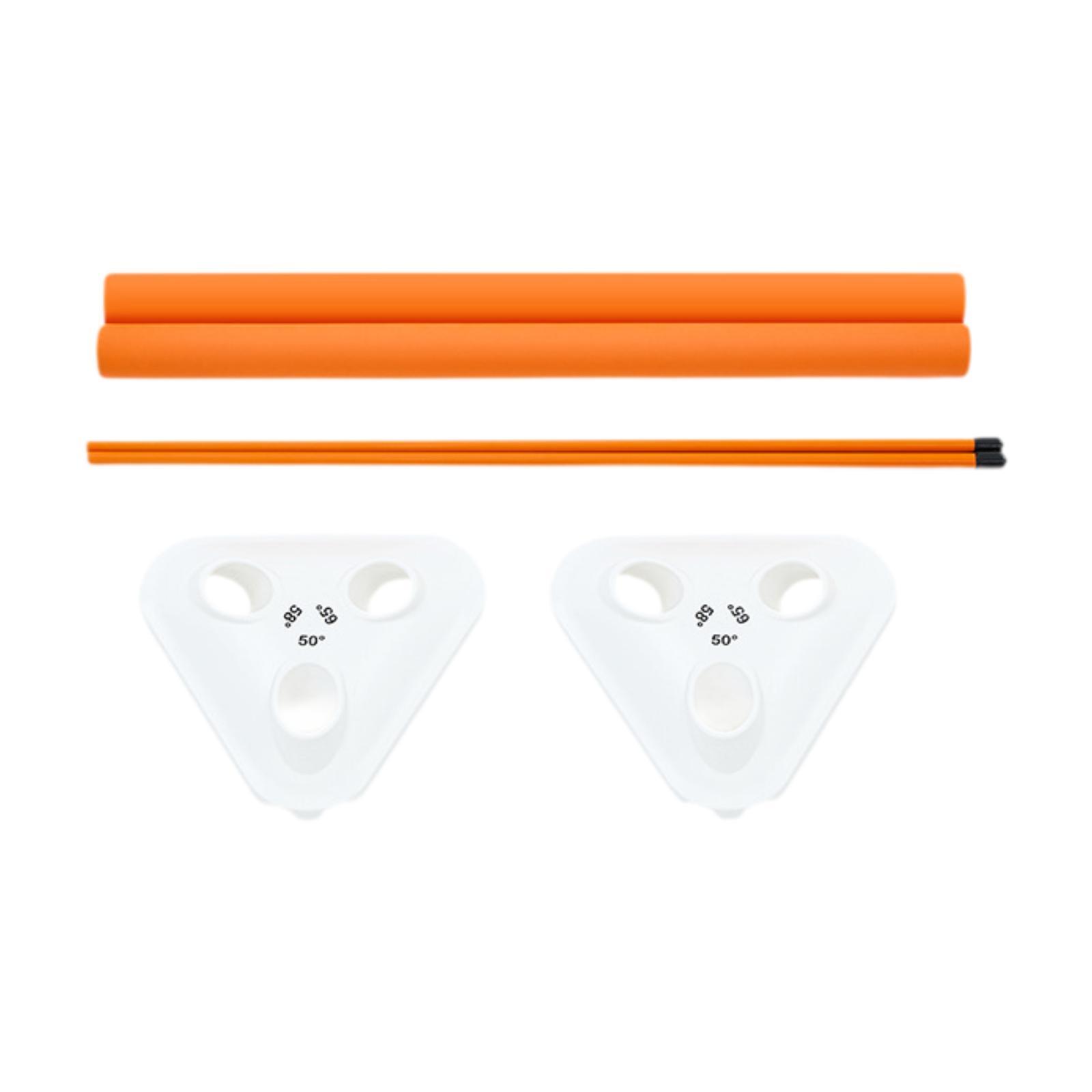 อุปกรณ์ฝึกซ้อมวงสวิงกอล์ฟในร่ม - Alignment Stick Set บทวิจารณ์และราคา