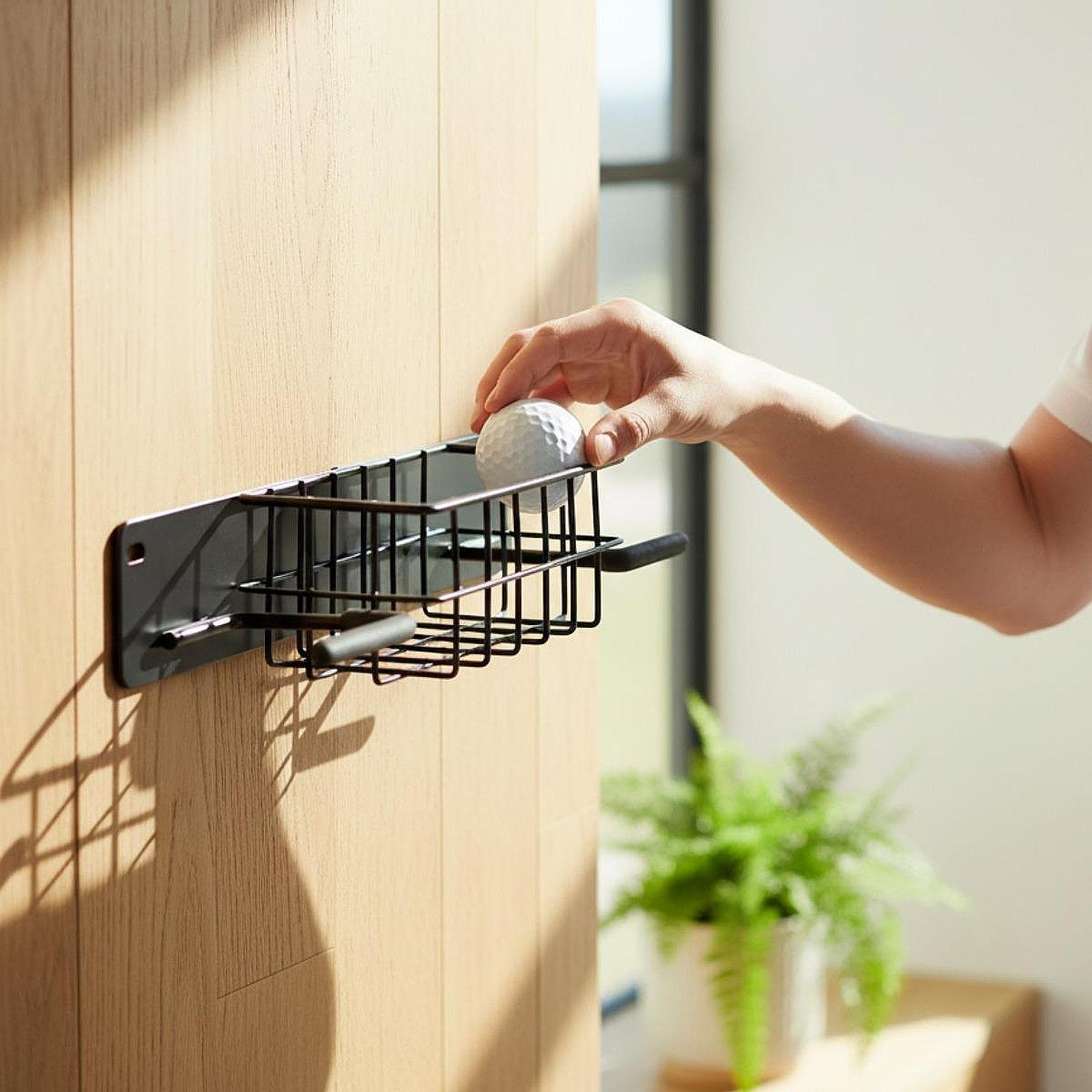 ชั้นวางอุปกรณ์กอล์ฟติดผนังแบบป - Golf Equipment Garage Organizer บทวิจารณ์และราคา
