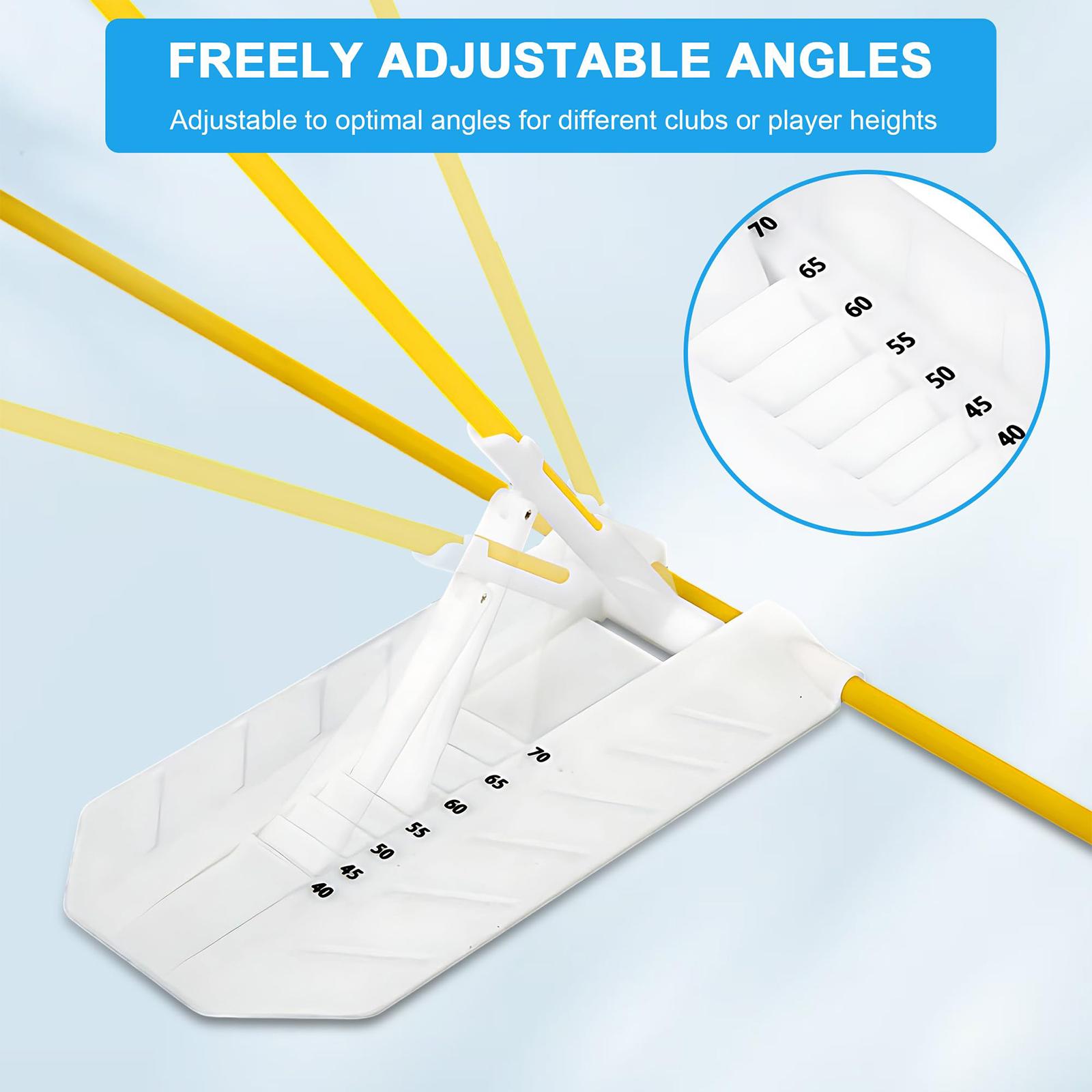 อุปกรณ์ฝึกวงสวิงกอล์ฟแบบปรับได - Alignment Stick Set บทวิจารณ์และราคา