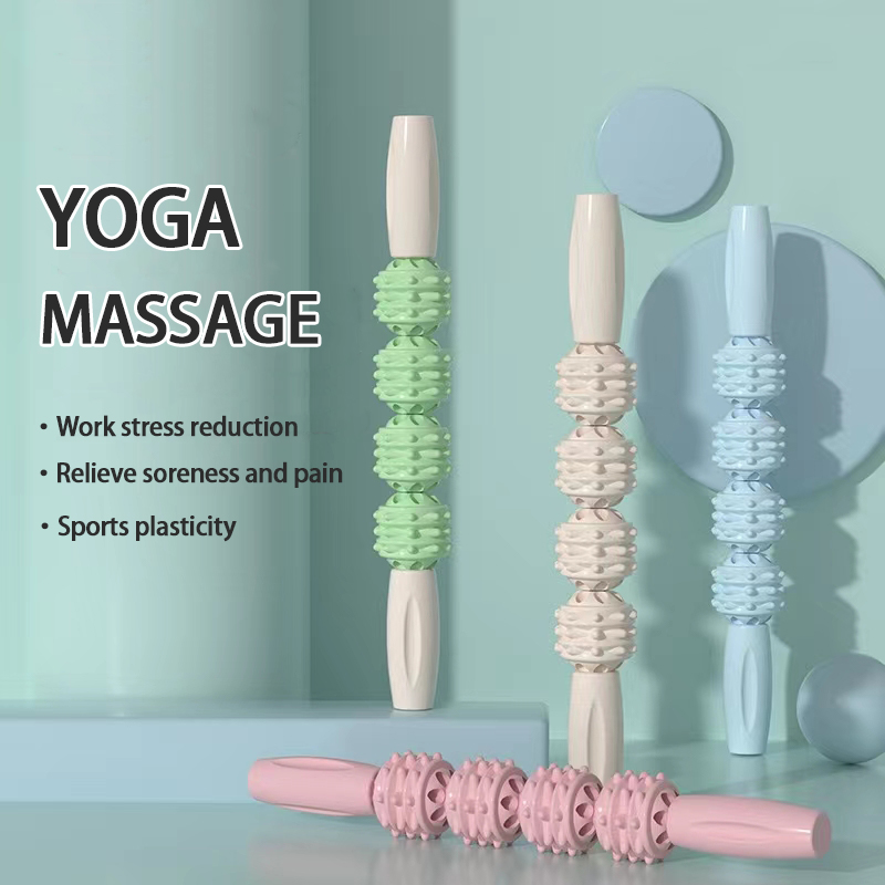 นวดขาบางลูกวัวโยคะ Stretcher R - Alignment Stick Set บทวิจารณ์และราคา