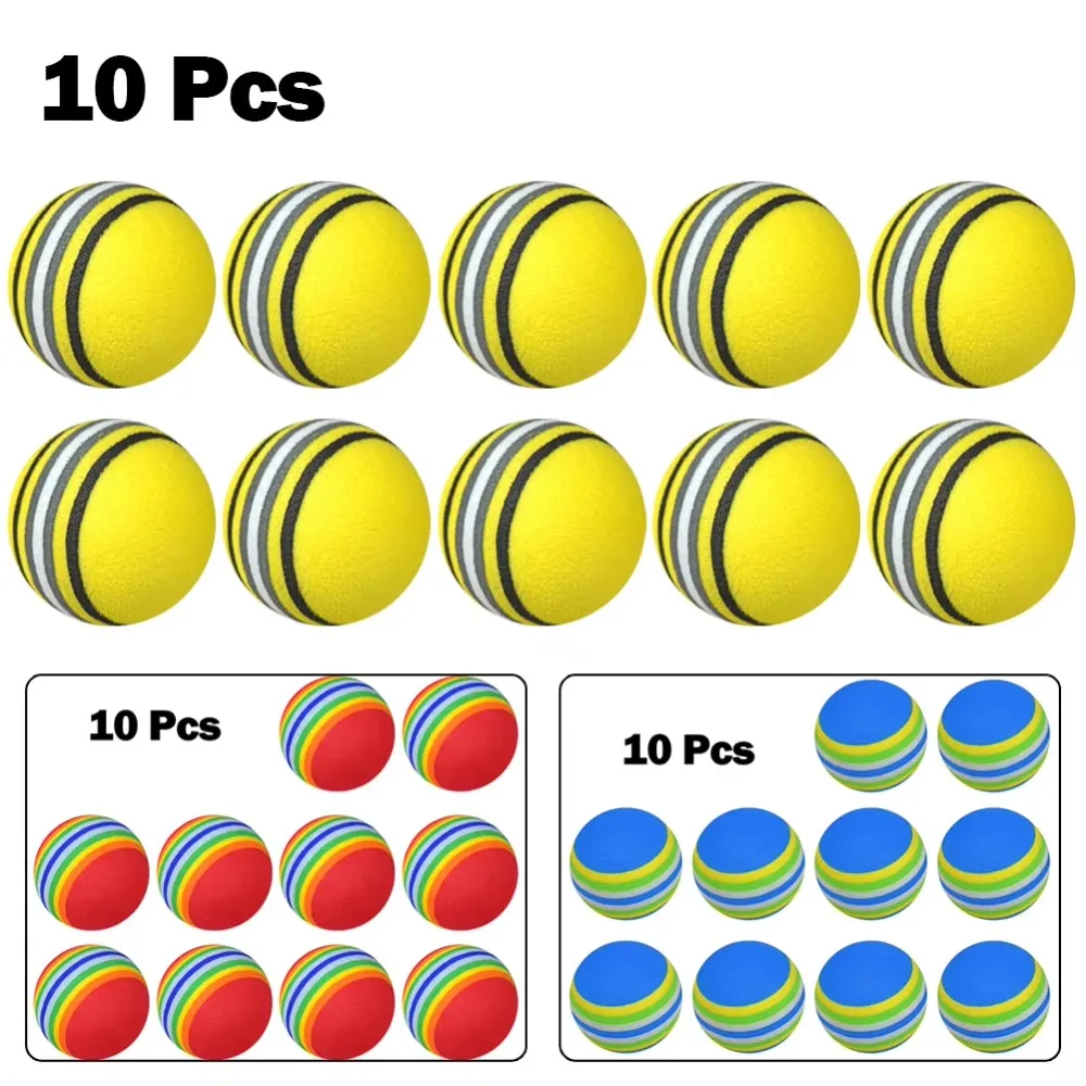 10 ชิ้น 35 มม. ลูกบอลโฟมฝึกซ้อ - Golf Equipment Indoor บทวิจารณ์และราคา