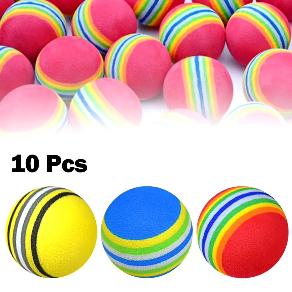 10 ชิ้น 35 มม. ลูกบอลโฟมฝึกซ้อ - Golf Equipment Indoor บทวิจารณ์และราคา