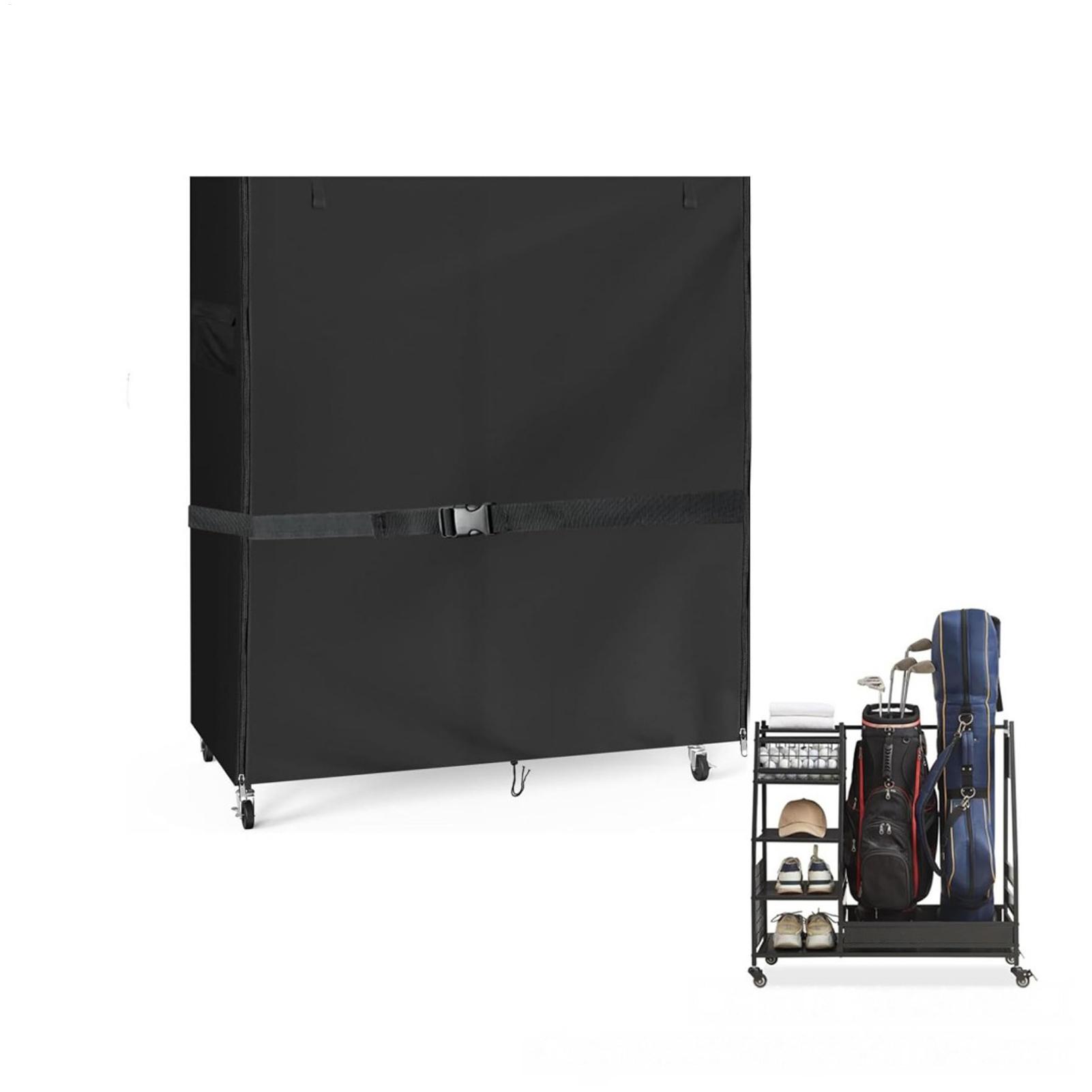 ผ้าคลุมกันฝุ่นสำหรับชั้นวางอุป - Golf Equipment Garage Organizer บทวิจารณ์และราคา