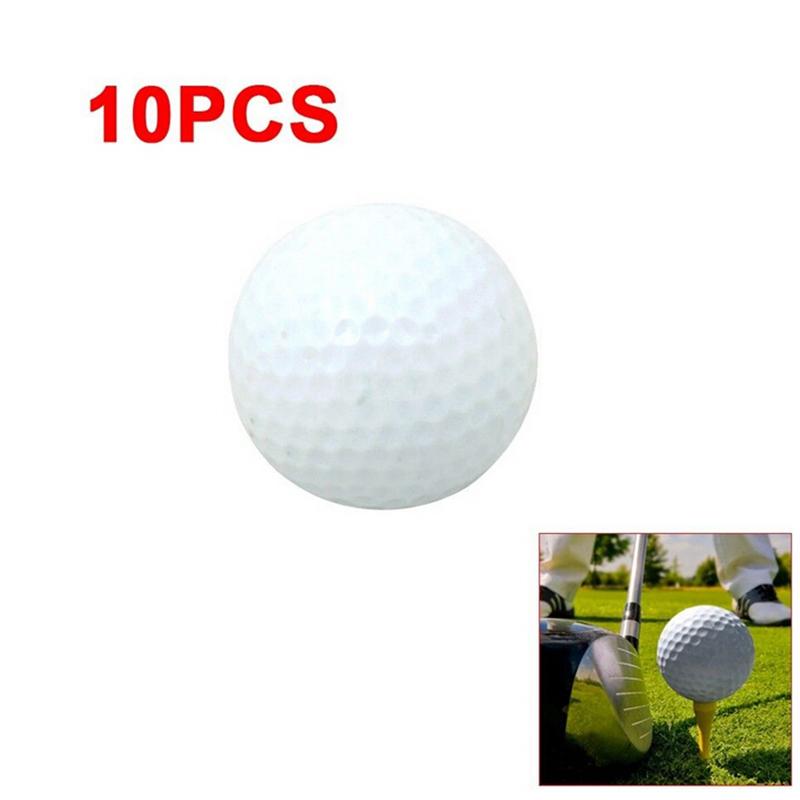 ใหม่10Pcs กอล์ฟลูกกีฬากลางแจ้ง - Golf Equipment Indoor บทวิจารณ์และราคา