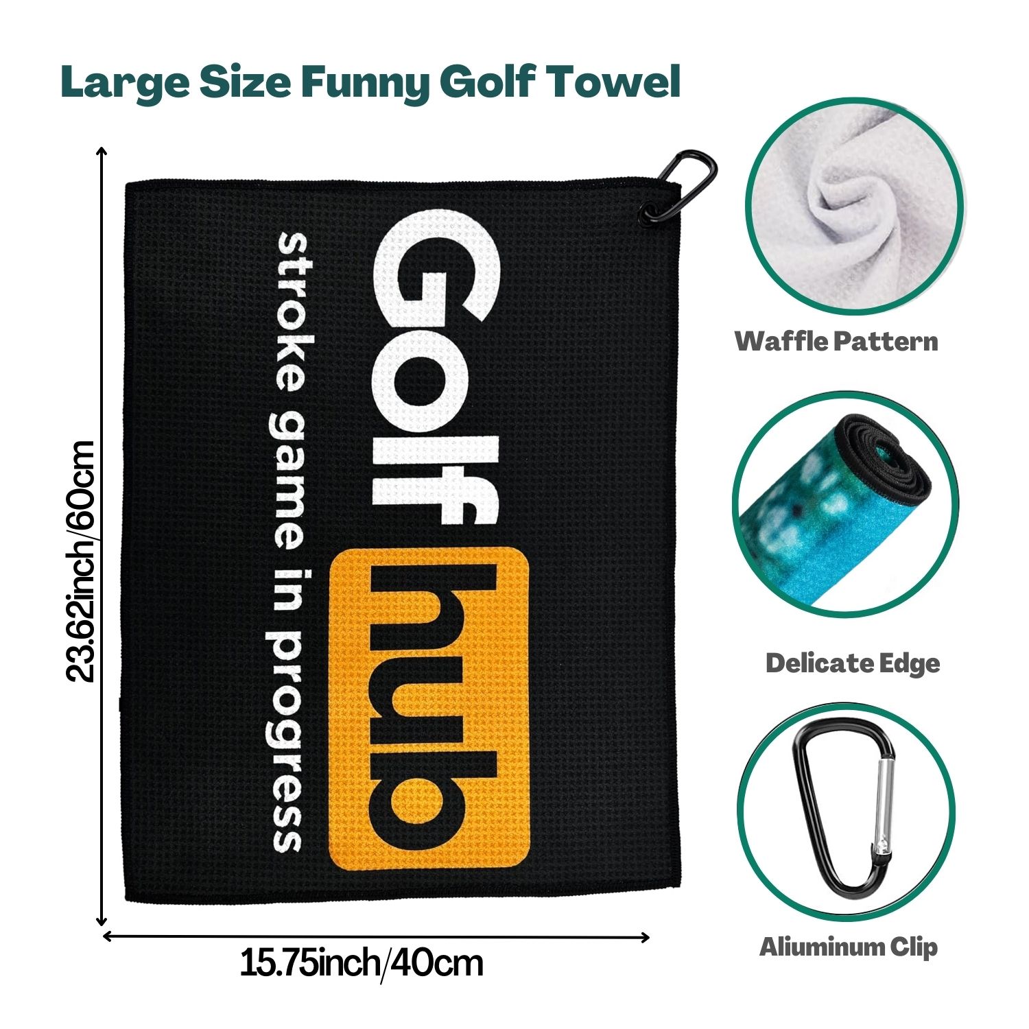 ตลกไมโครไฟเบอร์พรีเมี่ยมผ้าขนห - Golf Equipment Stores บทวิจารณ์และราคา