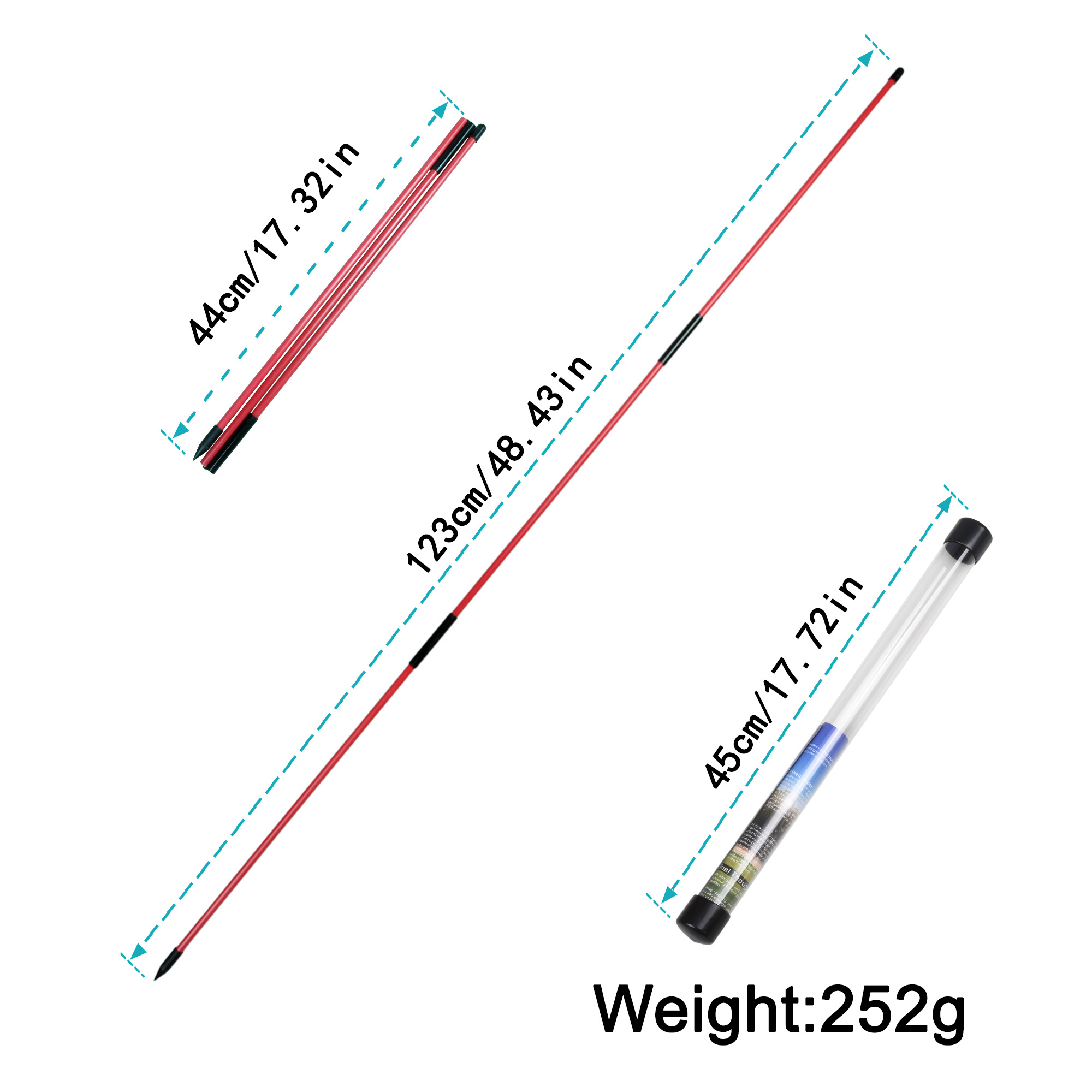 Golf Alignment Sticks 2 ชุด 48 - Alignment Stick Set บทวิจารณ์และราคา